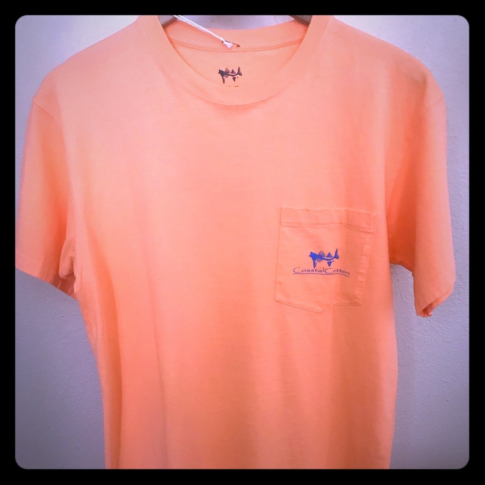 BNWT Coastal Cotton S- Sleeve Men’s SMALL T-Shirt